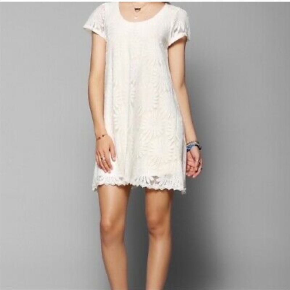 Urban Outfitters Kimchi Blue Lace Sunflower Dress
